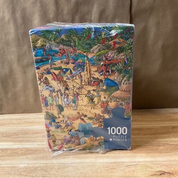 New! Heye Tanck Puzzle 1000 pieces Seashore 29922 - Picture 3 of 5